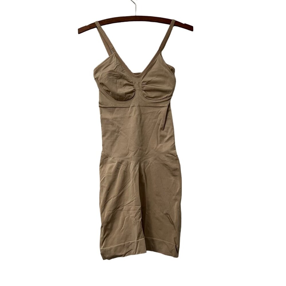 Spanx Tan Shapewear Cami Slip Dress Womens Size Medium